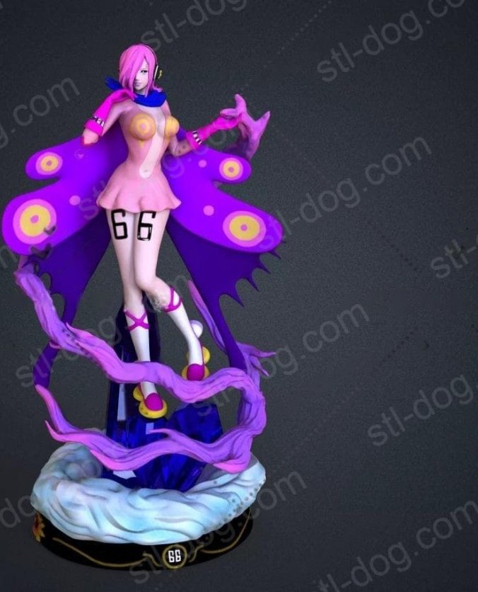 海贼王 文斯莫克·蕾玖 Reiju 3D打印图纸